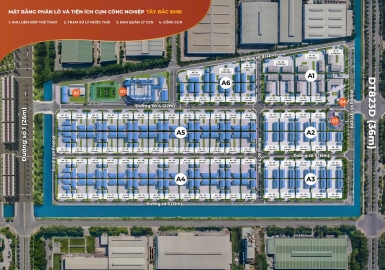 CỤM CÔNG NGHIỆP TÂY BẮC ĐỨC HOÀ ĐÔNG