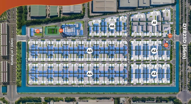 CỤM CÔNG NGHIỆP TÂY BẮC ĐỨC HOÀ ĐÔNG