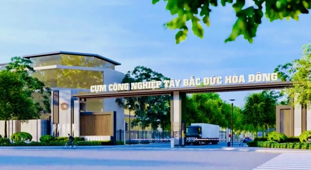 Quyết định giao đất cụm công nghiệp Tây Bắc Đức Hoà Đông