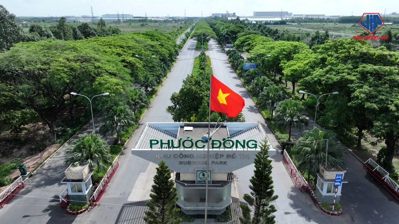 KCN Phước Đông sở hữu vị trí chiến lược, thuận lợi giao thương trong nước và quốc tế