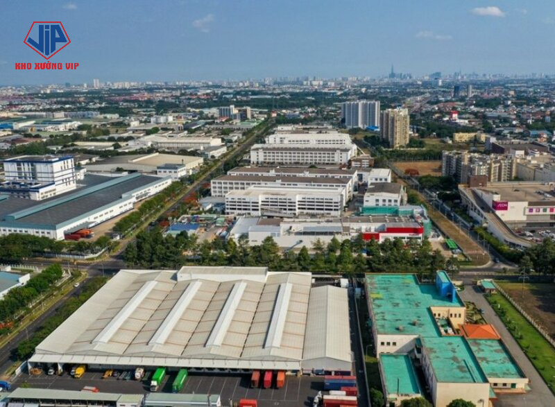 Giá thuê xưởng khu công nghiệp VSIP